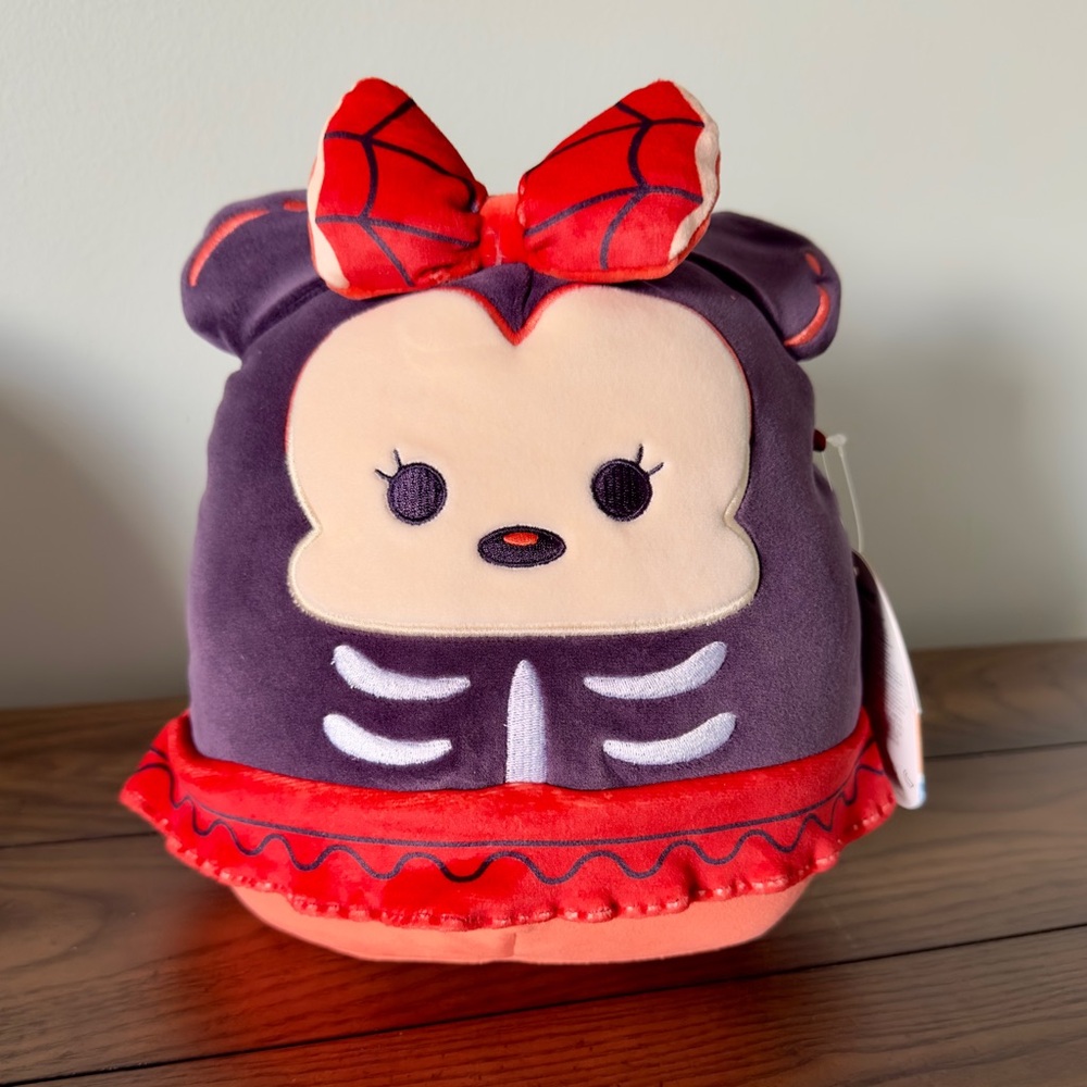 Minnie Skeleton Halloween Squishmallow – Disney – Limited Stock 10 inches